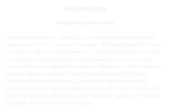 Holzbriketts für Kronberg (Taunus)