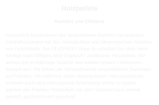 Holzpellets für Bad Münstereifel
